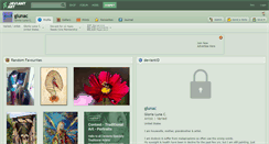 Desktop Screenshot of glunac.deviantart.com