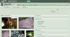 Desktop Screenshot of noxious-nikki.deviantart.com