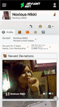 Mobile Screenshot of noxious-nikki.deviantart.com