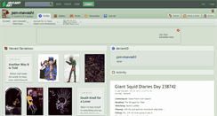 Desktop Screenshot of pen-mawashi.deviantart.com