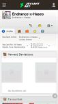Mobile Screenshot of endrance-x-haseo.deviantart.com