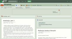 Desktop Screenshot of polscypisarze.deviantart.com