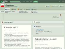 Tablet Screenshot of polscypisarze.deviantart.com
