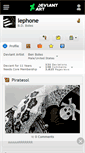 Mobile Screenshot of lephone.deviantart.com