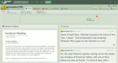 Desktop Screenshot of gamemasterj1989.deviantart.com