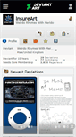 Mobile Screenshot of insureart.deviantart.com