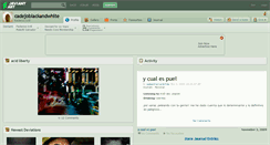 Desktop Screenshot of cadejoblackandwhite.deviantart.com