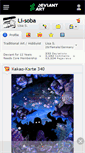 Mobile Screenshot of li-soba.deviantart.com
