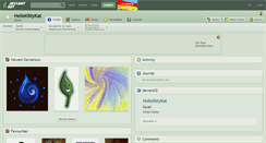 Desktop Screenshot of hellokittykat.deviantart.com