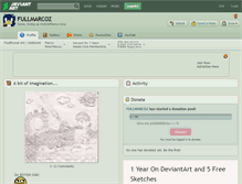 Tablet Screenshot of fullmarcoz.deviantart.com