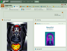 Tablet Screenshot of meg-sway.deviantart.com