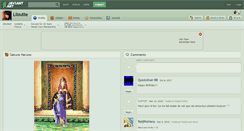 Desktop Screenshot of liloutte.deviantart.com