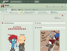 Tablet Screenshot of ikriam.deviantart.com