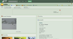 Desktop Screenshot of hailfax.deviantart.com