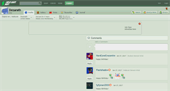 Desktop Screenshot of dezarath.deviantart.com