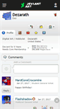 Mobile Screenshot of dezarath.deviantart.com