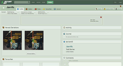 Desktop Screenshot of jterrific.deviantart.com