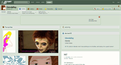 Desktop Screenshot of glendaray.deviantart.com