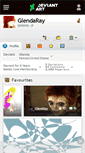 Mobile Screenshot of glendaray.deviantart.com