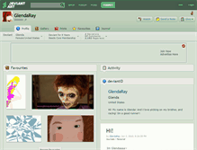 Tablet Screenshot of glendaray.deviantart.com