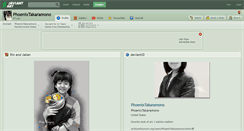 Desktop Screenshot of phoenixtakaramono.deviantart.com
