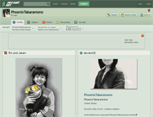 Tablet Screenshot of phoenixtakaramono.deviantart.com