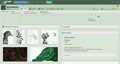 Desktop Screenshot of delvennerim.deviantart.com