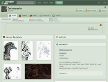 Tablet Screenshot of delvennerim.deviantart.com