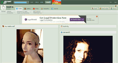 Desktop Screenshot of heidi16.deviantart.com