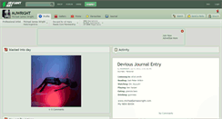 Desktop Screenshot of mjwright.deviantart.com
