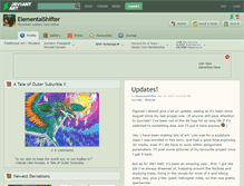 Tablet Screenshot of elementalshifter.deviantart.com
