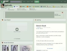 Tablet Screenshot of dax5-452.deviantart.com