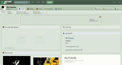 Desktop Screenshot of de-cosmo.deviantart.com