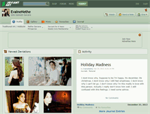 Tablet Screenshot of evainenethe.deviantart.com