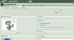 Desktop Screenshot of carcinogeneticist-rp.deviantart.com