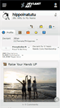 Mobile Screenshot of hippoinatutu.deviantart.com