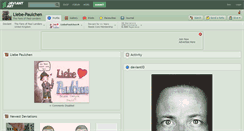 Desktop Screenshot of liebe-paulchen.deviantart.com