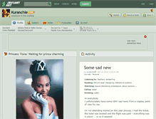 Tablet Screenshot of kuranchie.deviantart.com