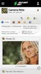 Mobile Screenshot of camera-pete.deviantart.com