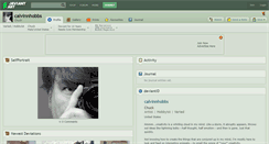 Desktop Screenshot of calvinnhobbs.deviantart.com