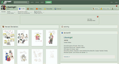 Desktop Screenshot of lilsonicgirl.deviantart.com