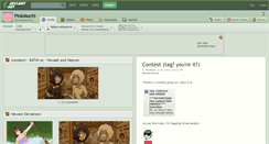 Desktop Screenshot of pinkmochi.deviantart.com