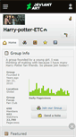Mobile Screenshot of harry-potter-etc.deviantart.com