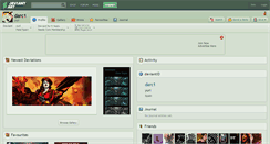 Desktop Screenshot of darc1.deviantart.com