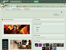 Tablet Screenshot of darc1.deviantart.com