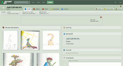 Desktop Screenshot of just-call-me-iris.deviantart.com