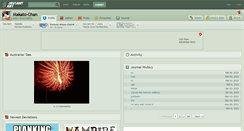 Desktop Screenshot of makato-chan.deviantart.com