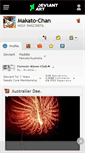Mobile Screenshot of makato-chan.deviantart.com
