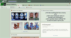 Desktop Screenshot of munny-creators.deviantart.com