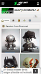 Mobile Screenshot of munny-creators.deviantart.com